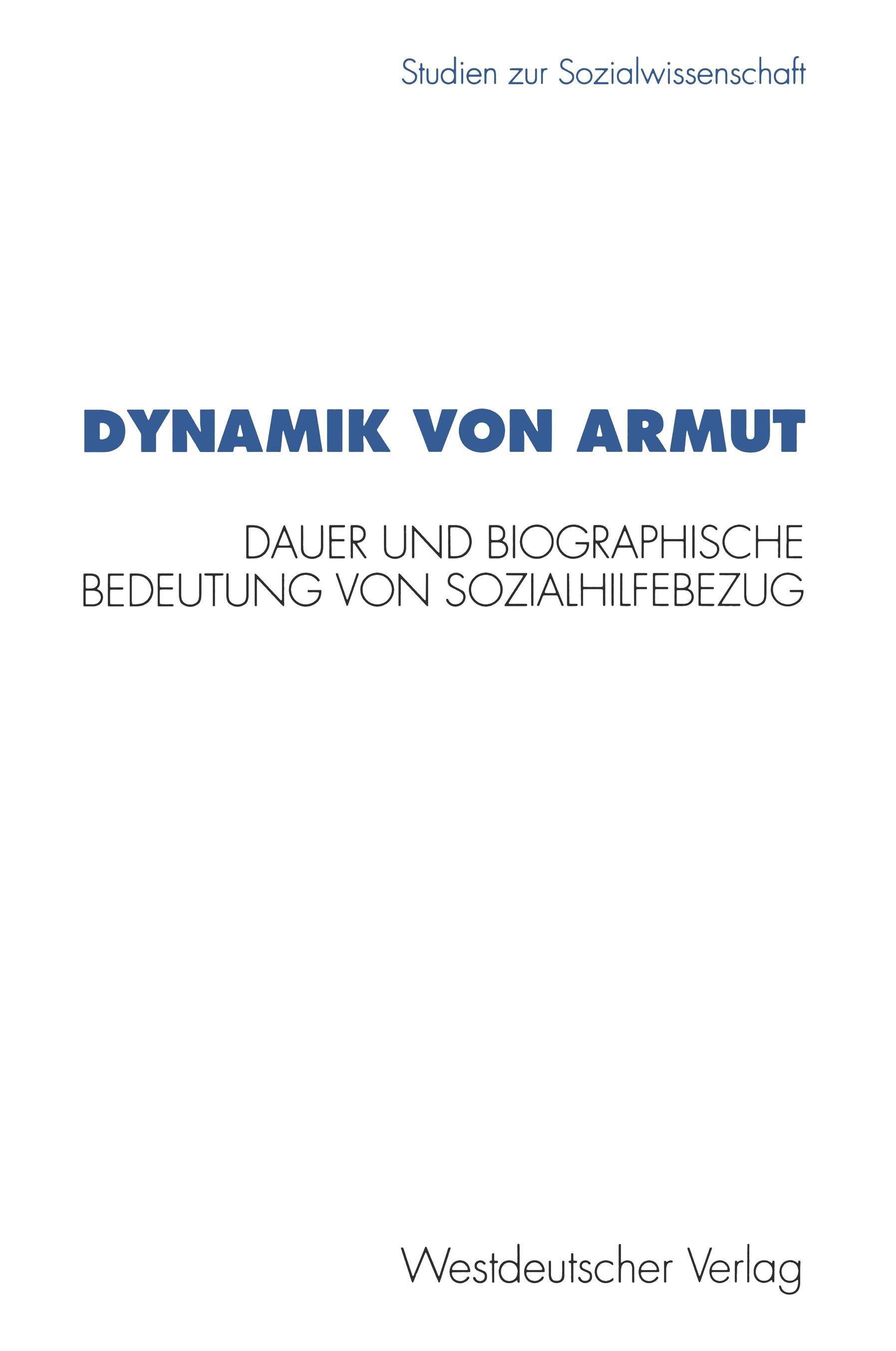 Dynamik von Armut