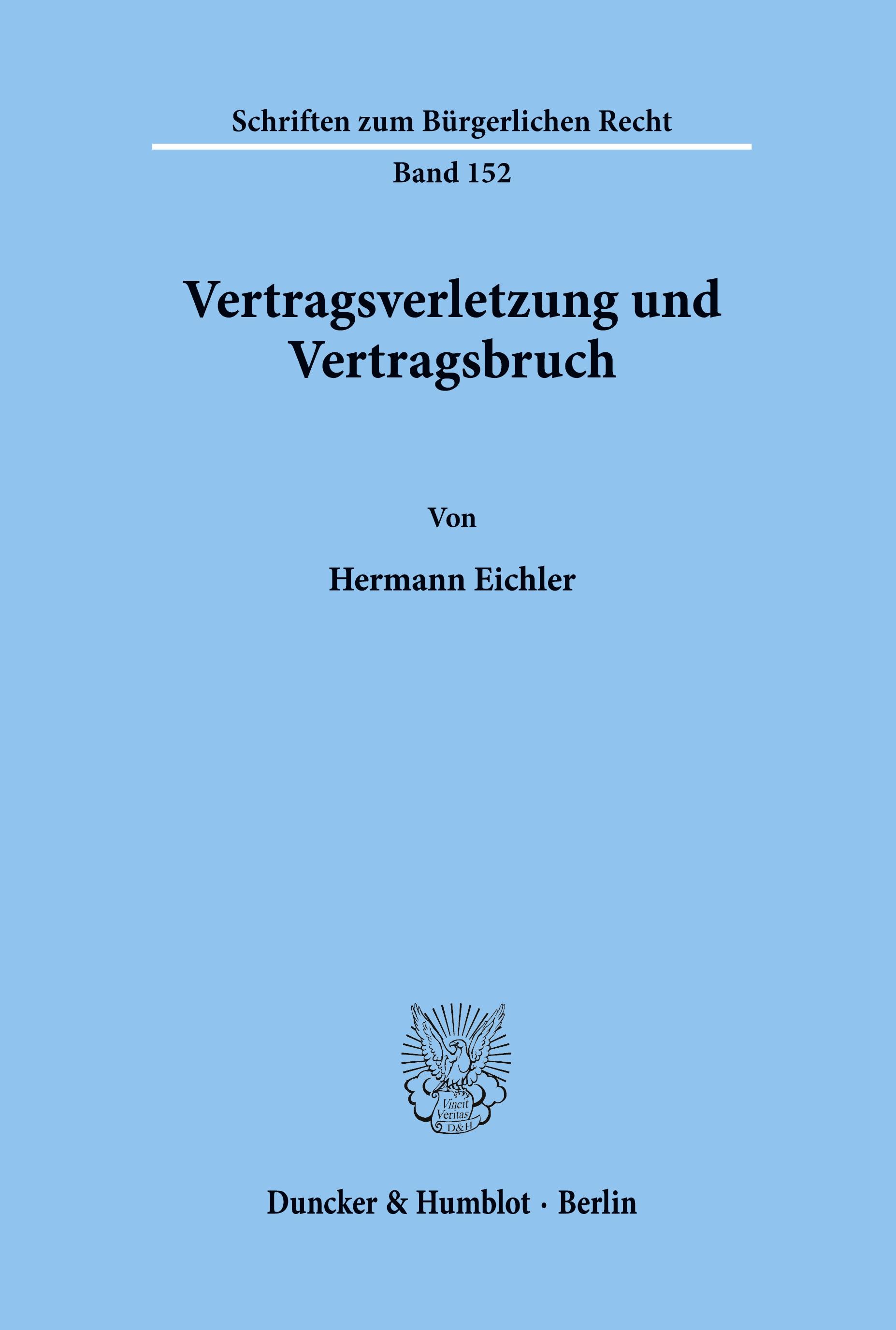 Vertragsverletzung und Vertragsbruch.