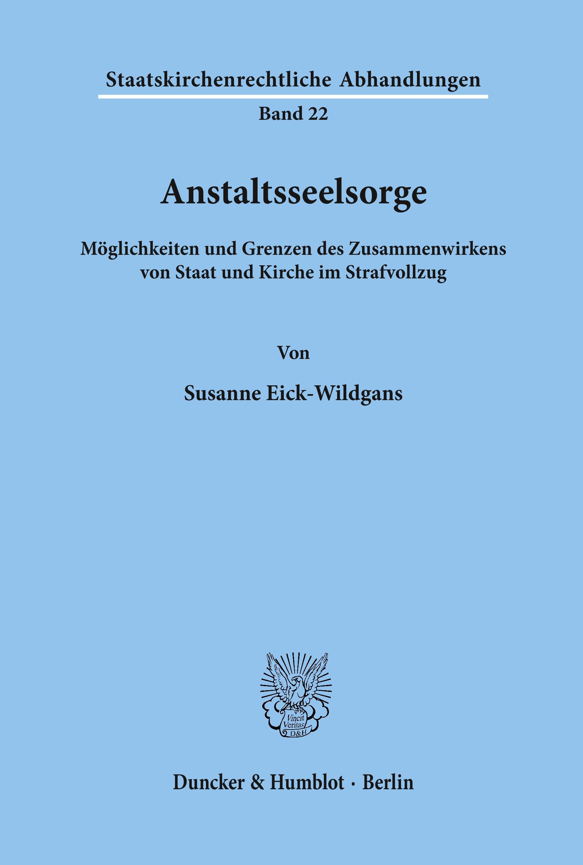 Anstaltsseelsorge.