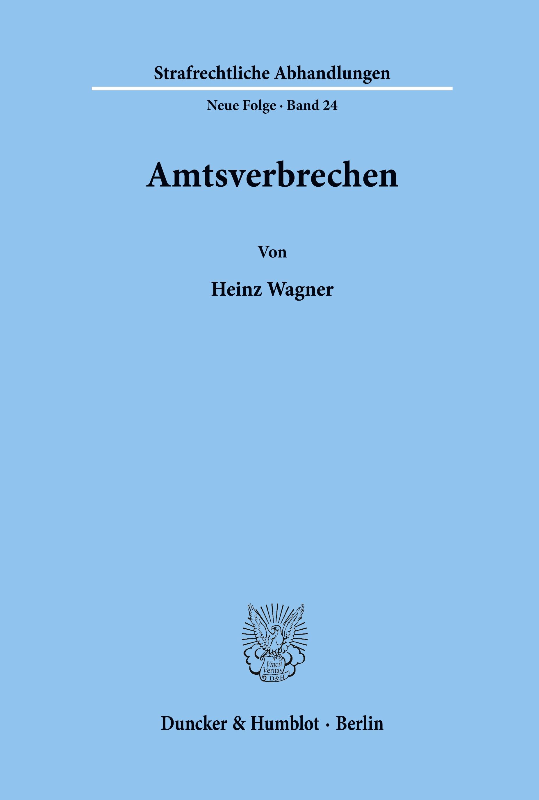 Amtsverbrechen.