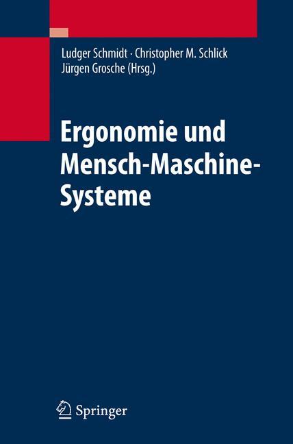 Ergonomie und Mensch-Maschine-Systeme