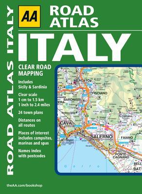 AA Road Atlas Italy