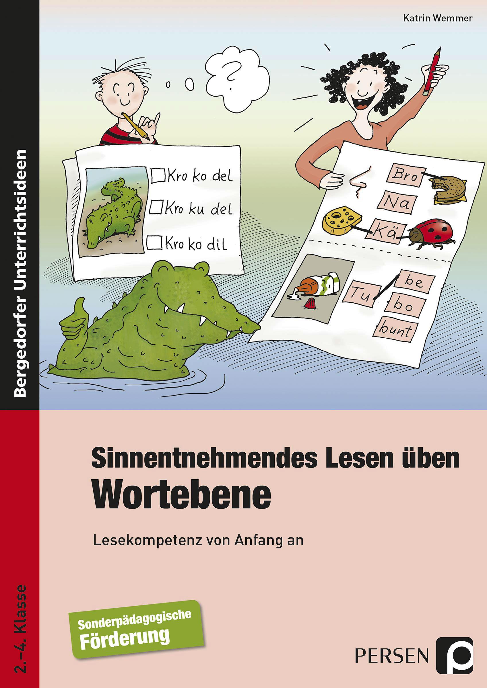 Sinnentnehmendes Lesen üben: Wortebene