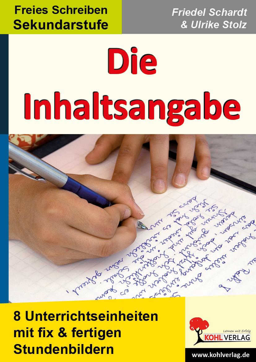 Die Inhaltsangabe