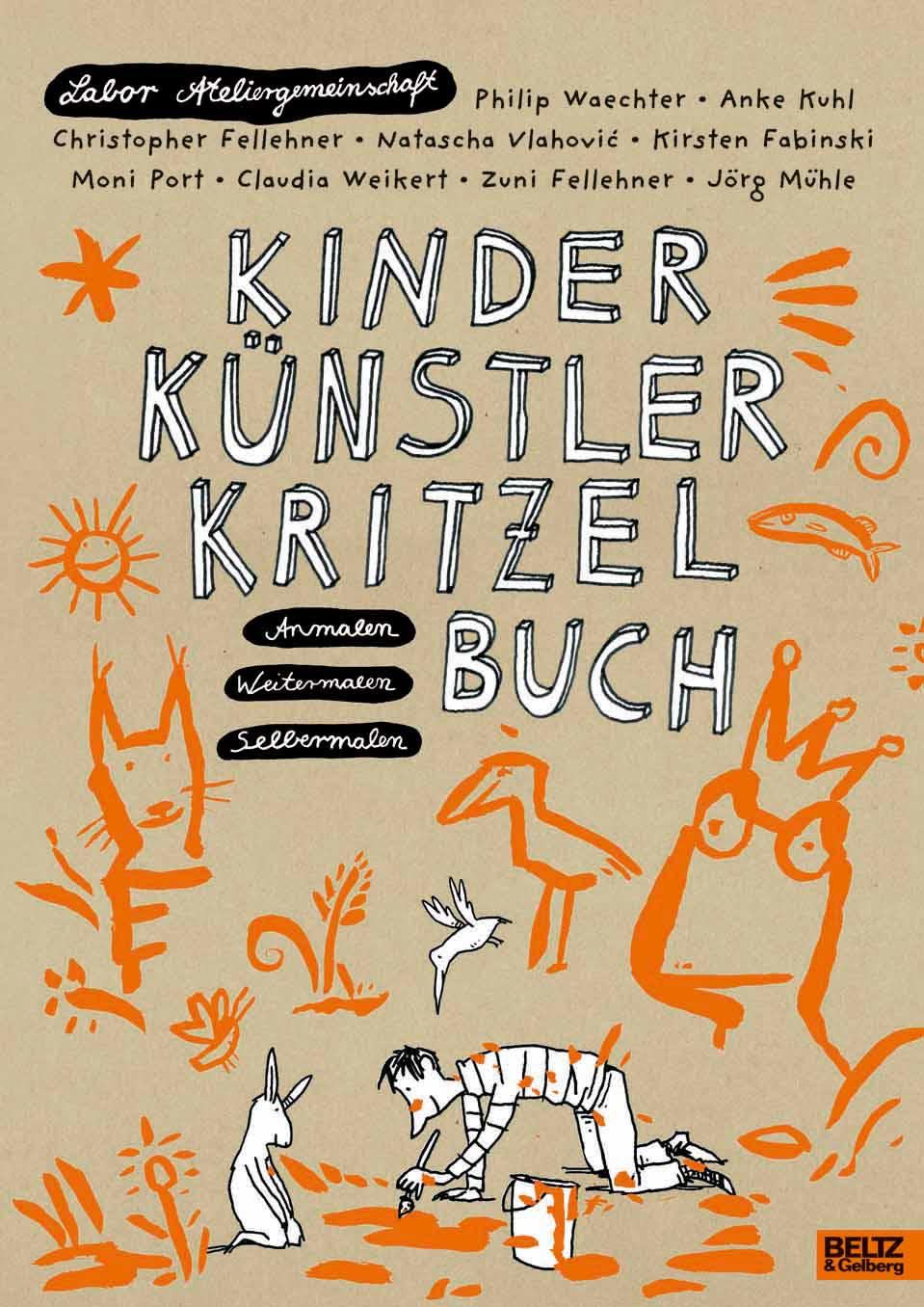 Kinder Künstler Kritzelbuch