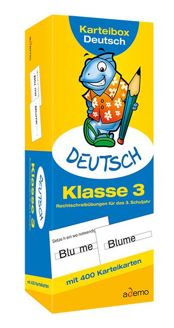 Karteibox Deutsch Klasse 3