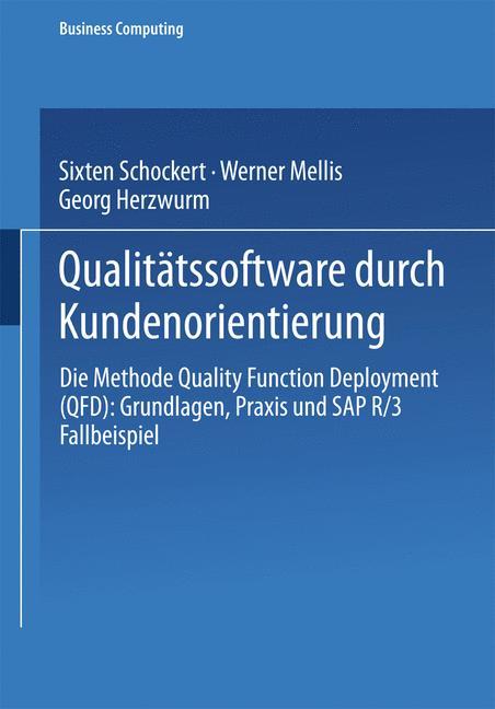 Qualitätssoftware durch Kundenorientierung