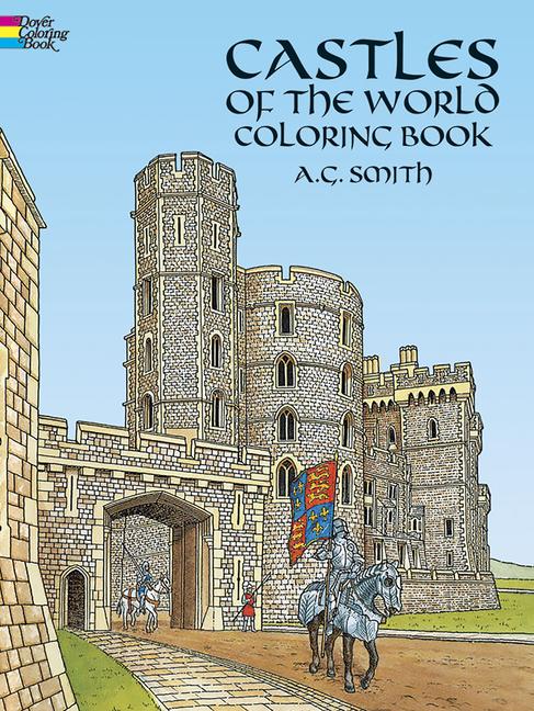 Castles of the World Coloring Book