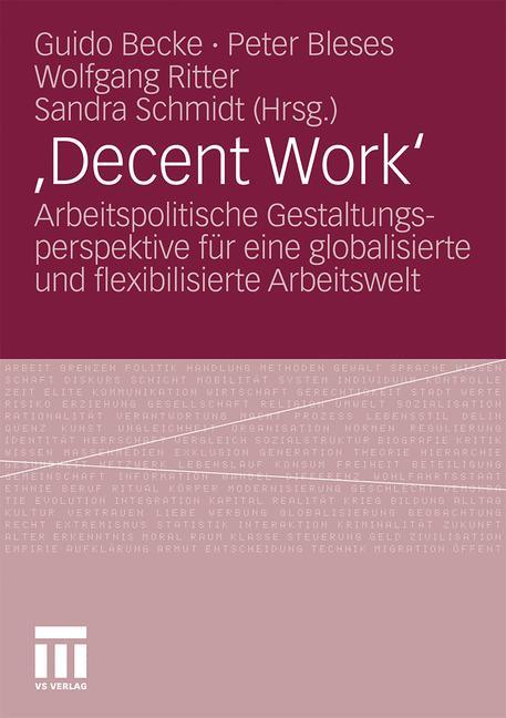 ,Decent Work¿