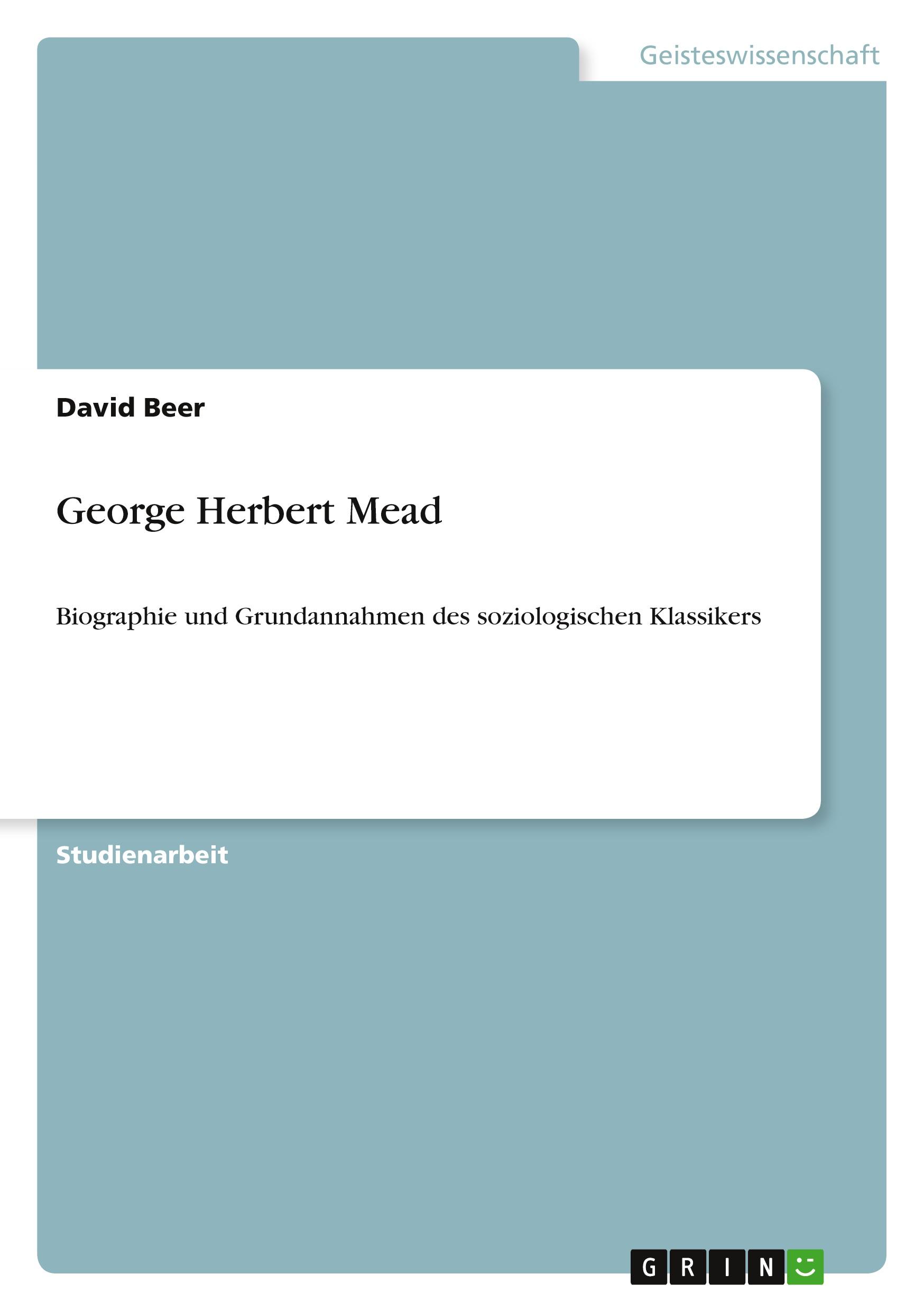 George Herbert Mead