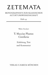 T. Maccius Plautus. Cistellaria