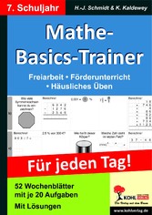 Mathe-Basics-Trainer 7. Schuljahr