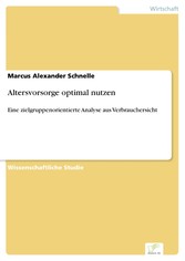 Altersvorsorge optimal nutzen