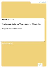 Sozialverträglicher Tourismus in Südafrika