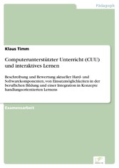 Computerunterstützter Unterricht (CUU) und interaktives Lernen