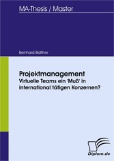 Projektmanagement - Virtuelle Teams ein 'Muß' in international tätigen Konzernen?