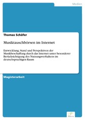 Musiktauschbörsen im Internet