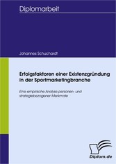 Erfolgsfaktoren einer Existenzgründung in der Sportmarketingbranche