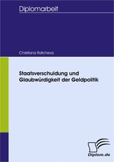 Staatsverschuldung und Glaubwürdigkeit der Geldpolitik