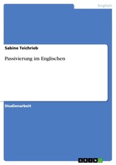 Passivierung im Englischen