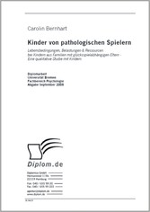 Kinder von pathologischen Spielern