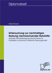 Untersuchung zur nachhaltigen Nutzung nachwachsender Rohstoffe