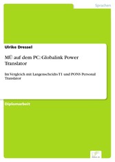 MÜ auf dem PC: Globalink Power Translator