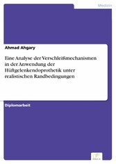 Eine Analyse der Verschleißmechanismen in der Anwendung der Hüftgelenkendoprothetik unter realistischen Randbedingungen