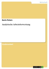 Analytische Arbeitsbewertung