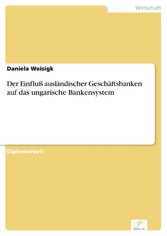 Der Einfluß ausländischer Geschäftsbanken auf das ungarische Bankensystem