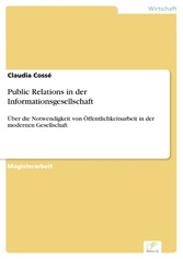 Public Relations in der Informationsgesellschaft