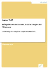 Erfolgsfaktoren internationaler strategischer Allianzen