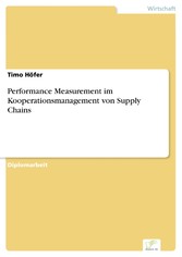 Performance Measurement im Kooperationsmanagement von Supply Chains