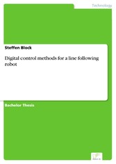 Digital control methods for a line following robot