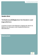 Verhaltensauffälligkeiten bei Kindern und Jugendlichen