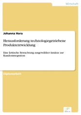 Herausforderung technologiegetriebene Produktentwicklung