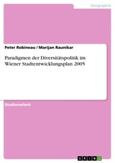 Paradigmen der Diversitätspolitik im Wiener Stadtentwicklungsplan 2005