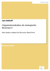 Organisationskultur als strategische Ressource?