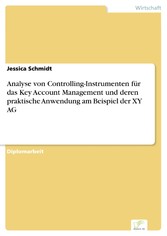 Analyse von Controlling-Instrumenten für das Key Account Management und deren praktische Anwendung am Beispiel der XY AG