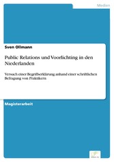 Public Relations und Voorlichting in den Niederlanden