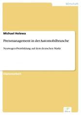 Preismanagement in der Automobilbranche