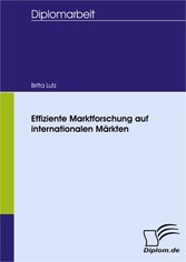 Effiziente Marktforschung auf internationalen Märkten