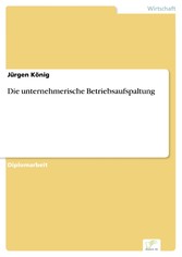 Die unternehmerische Betriebsaufspaltung