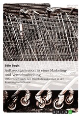 Aufbauorganisation in einer Marketing- und Vertriebsabteilung