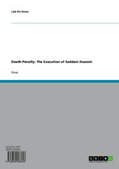 Death Penalty: The Execution of Saddam Hussein