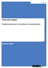 Modal structures of political commitment