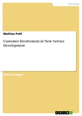 Customer Involvement in New Service Development