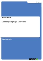 Defining Language Universals