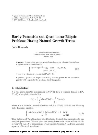 Elliptic and Parabolic Problems