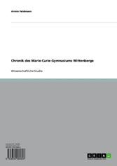 Chronik des Marie-Curie-Gymnasiums Wittenberge